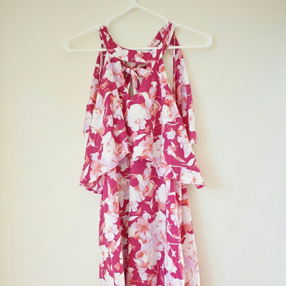 Pink Blush Maternity Dress